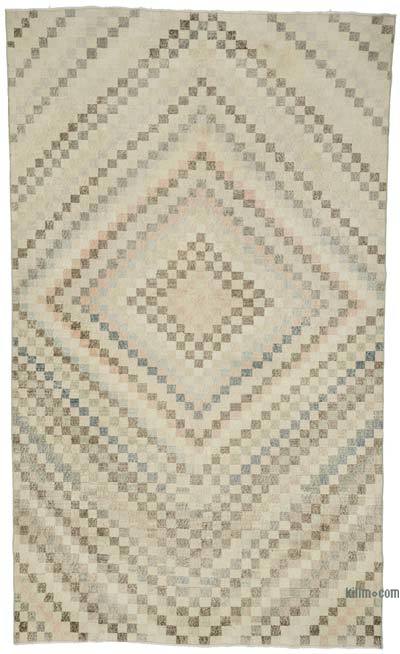 El Dokuma Vintage Halı - 185 cm x 304 cm