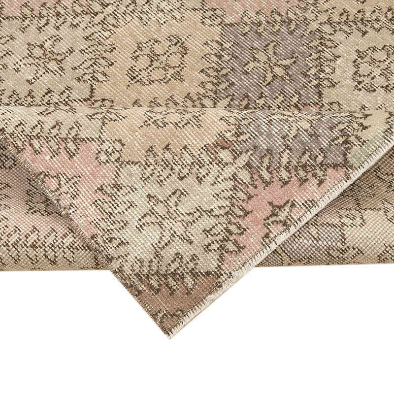 Retro Vintage Turkish Hand-Knotted Rug - 4' 11" x 9' 3" (59" x 111") - K0038262