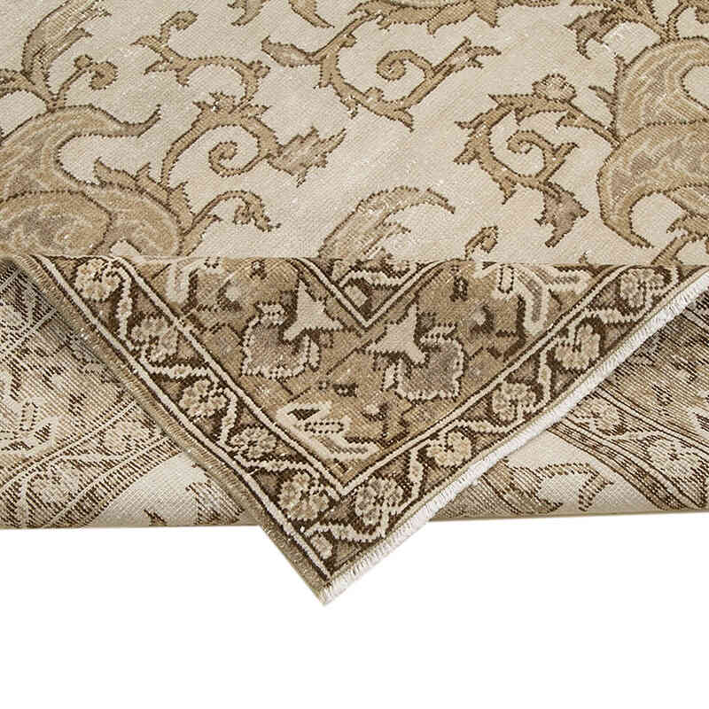 Vintage Turkish Hand-Knotted Rug - 6' 9" x 9' 8" (81" x 116") - K0038265