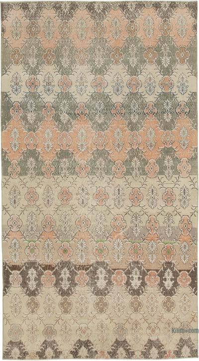 El Dokuma Vintage Halı - 162 cm x 294 cm