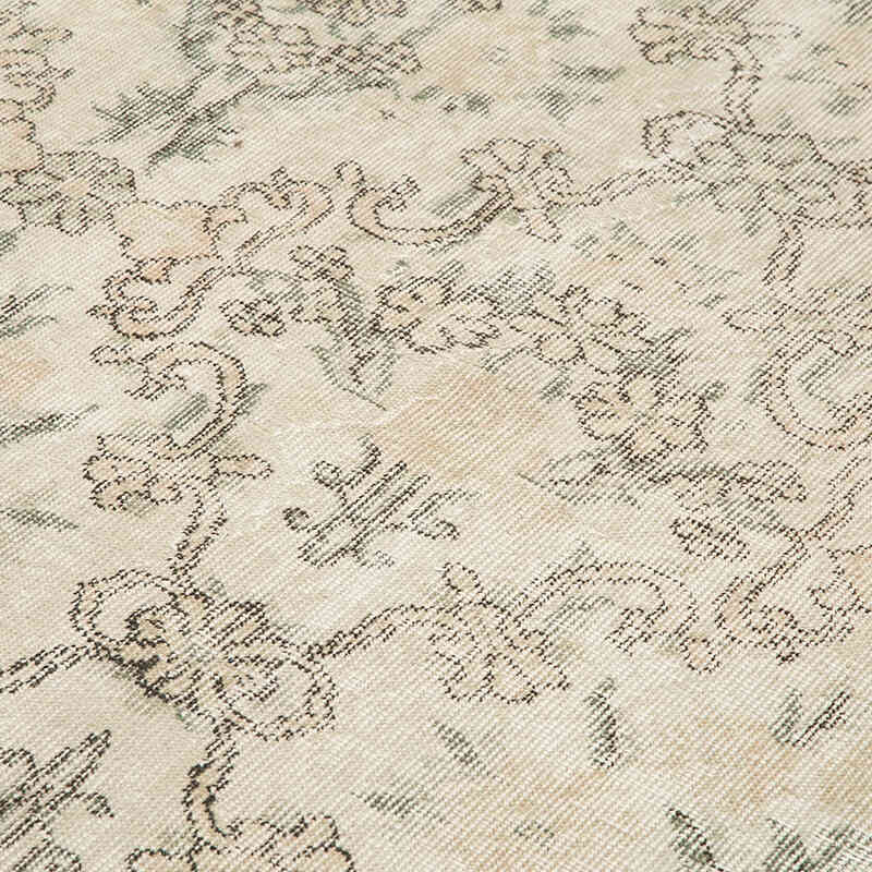 Retro Vintage Turkish Hand-Knotted Rug - 5' 8" x 9'  (68" x 108") - K0038274