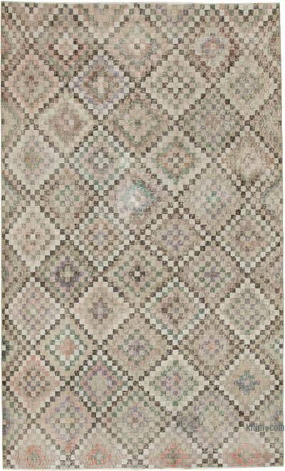 El Dokuma Vintage Halı - 162 cm x 268 cm
