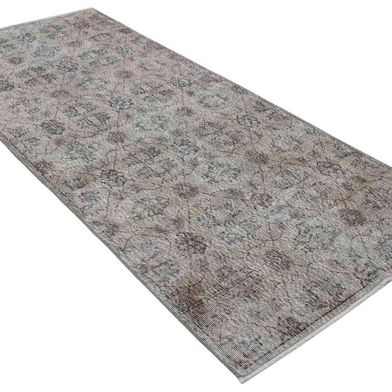 Retro Hand-Knotted Vintage Runner - 3' 10" x 8' 10" (46 in. x 106 in.) - K0038294
