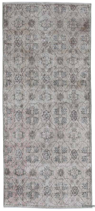 El Dokuma Vintage Halı - 116 cm x 270 cm