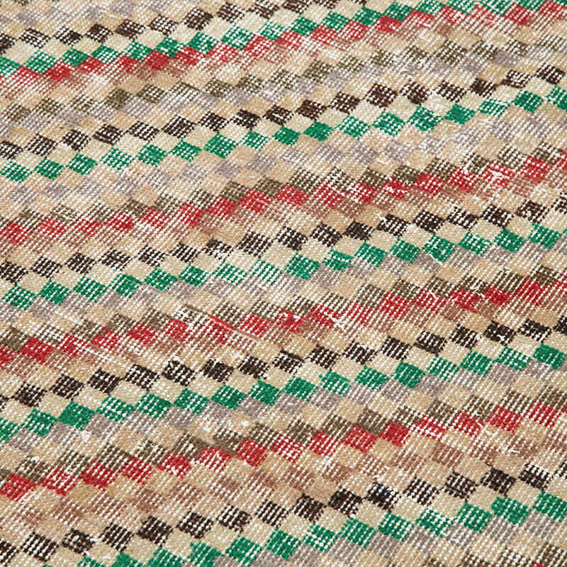 Vintage Turkish Hand-Knotted Rug - 3' 10" x 6' 11" (46" x 83") - K0038296