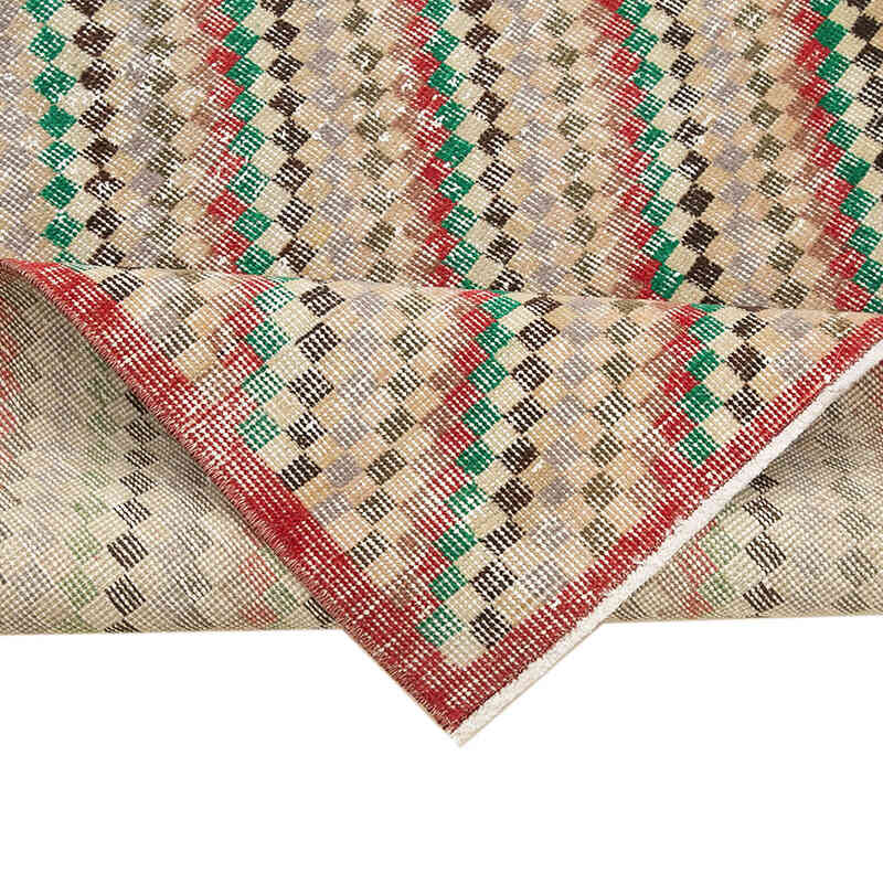 Vintage Turkish Hand-Knotted Rug - 3' 10" x 6' 11" (46" x 83") - K0038296