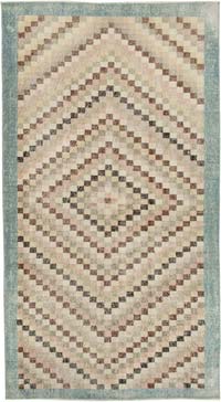 El Dokuma Vintage Halı - 142 cm x 261 cm