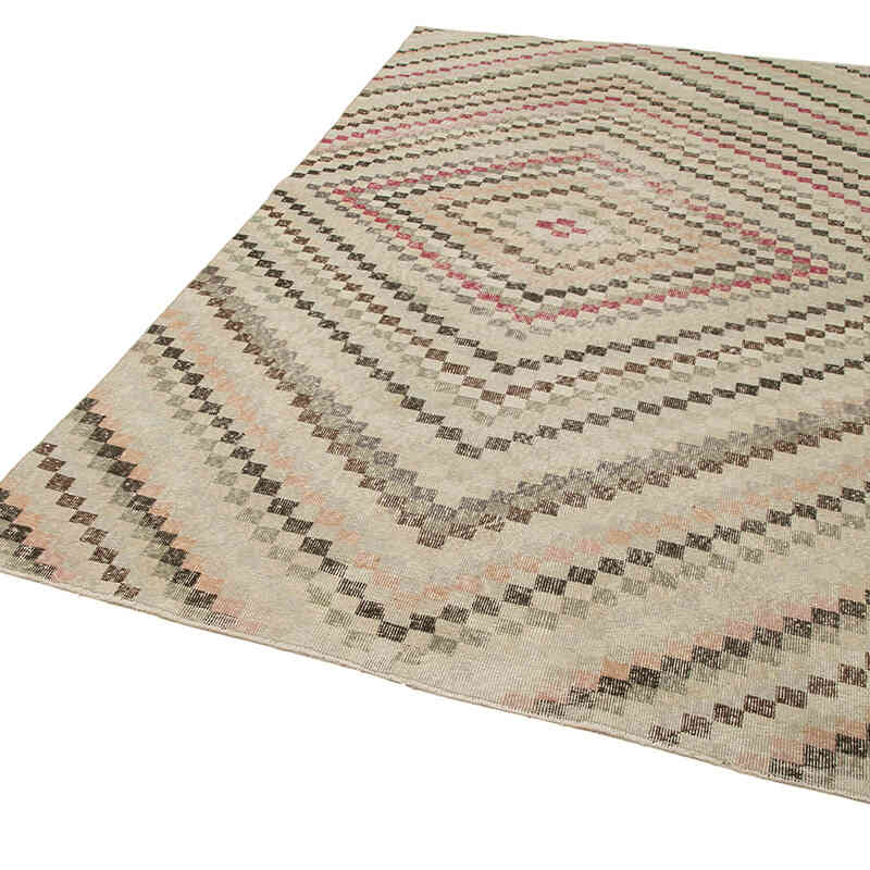 Alfombra Vintage Turca Anudada a Mano - 166 cm x 294 cm - K0038312