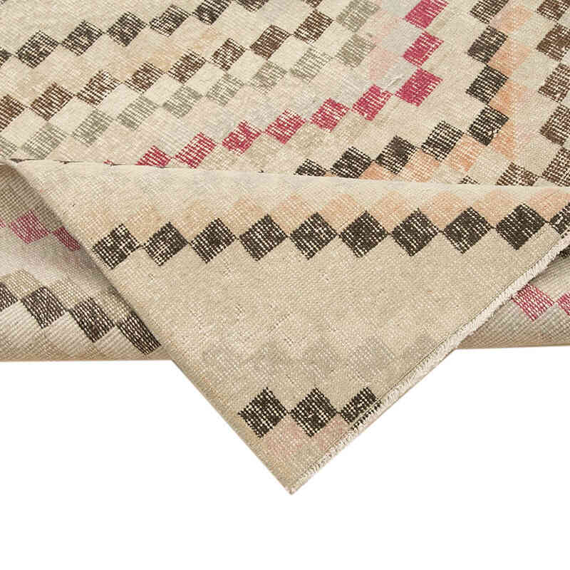 Alfombra Vintage Turca Anudada a Mano - 166 cm x 294 cm - K0038312