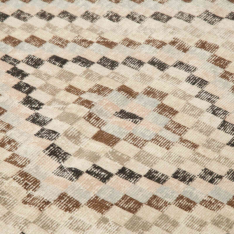 Alfombra Vintage Turca Anudada a Mano - 163 cm x 300 cm - K0038330