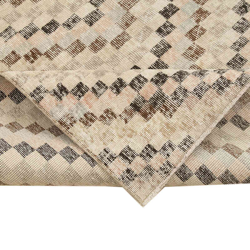 Alfombra Vintage Turca Anudada a Mano - 163 cm x 300 cm - K0038330