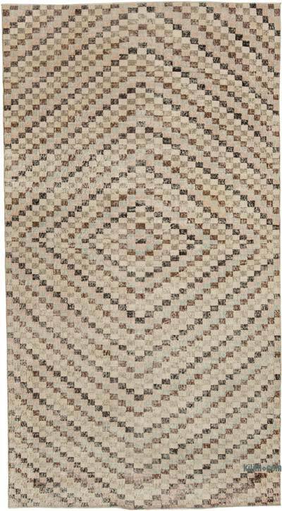 Alfombra Vintage Turca Anudada a Mano - 163 cm x 300 cm