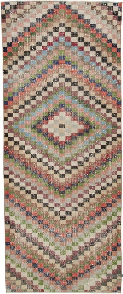 El Dokuma Vintage Halı - 98 cm x 235 cm