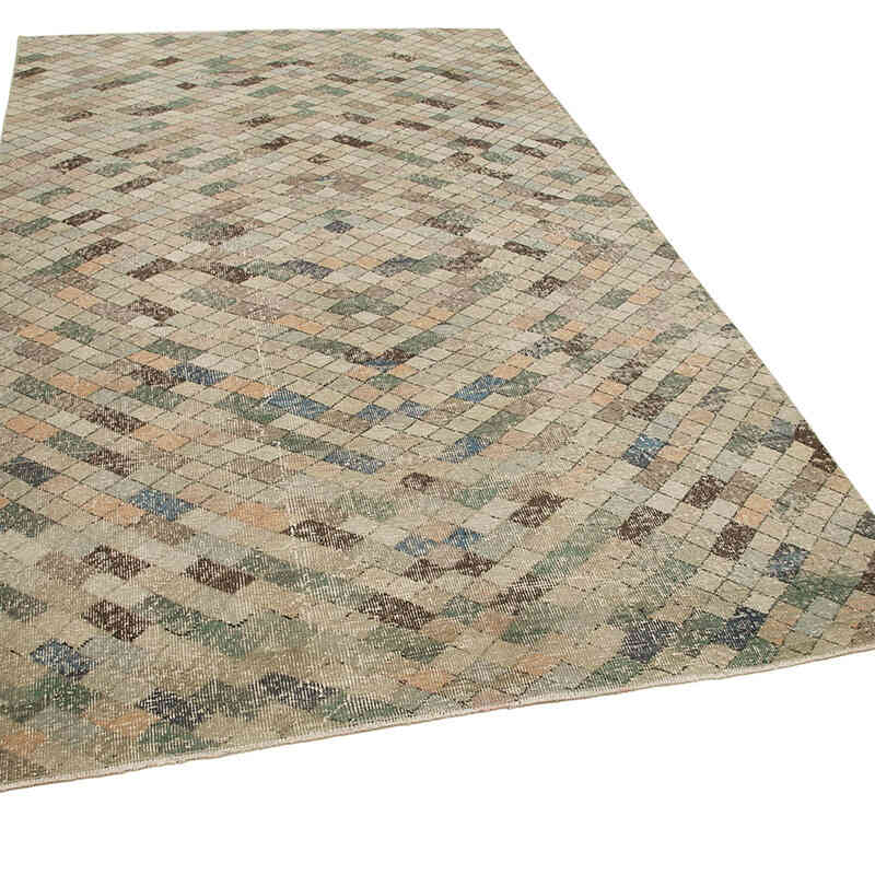 Vintage Turkish Hand-Knotted Rug - 5' 4" x 9' 2" (64" x 110") - K0038335