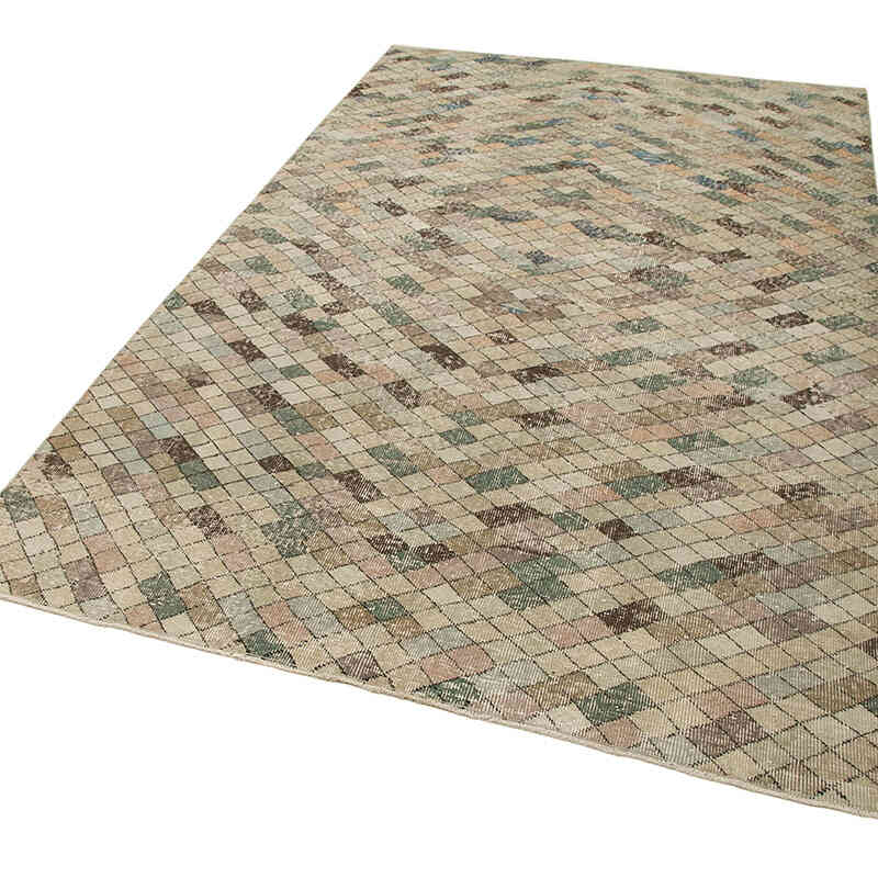 Vintage Turkish Hand-Knotted Rug - 5' 4" x 9' 2" (64" x 110") - K0038335