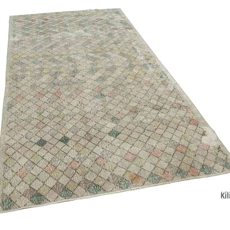 El Dokuma Vintage Halı - 150 cm x 284 cm - K0038343