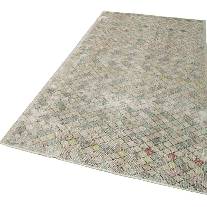El Dokuma Vintage Halı - 150 cm x 284 cm - K0038343
