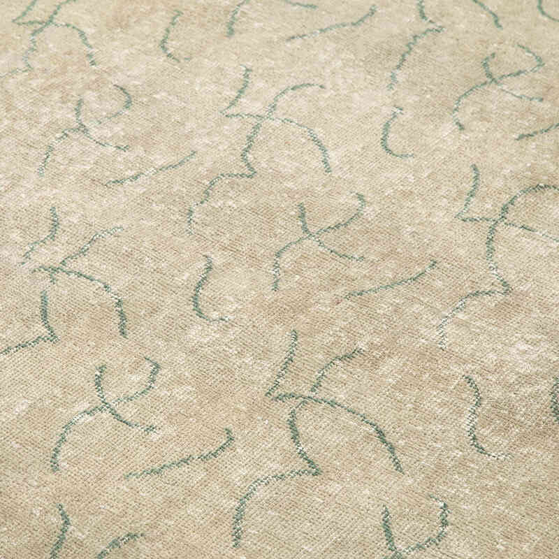 Retro Vintage Turkish Hand-Knotted Rug - 6' 7" x 9' 8" (79" x 116") - K0038345