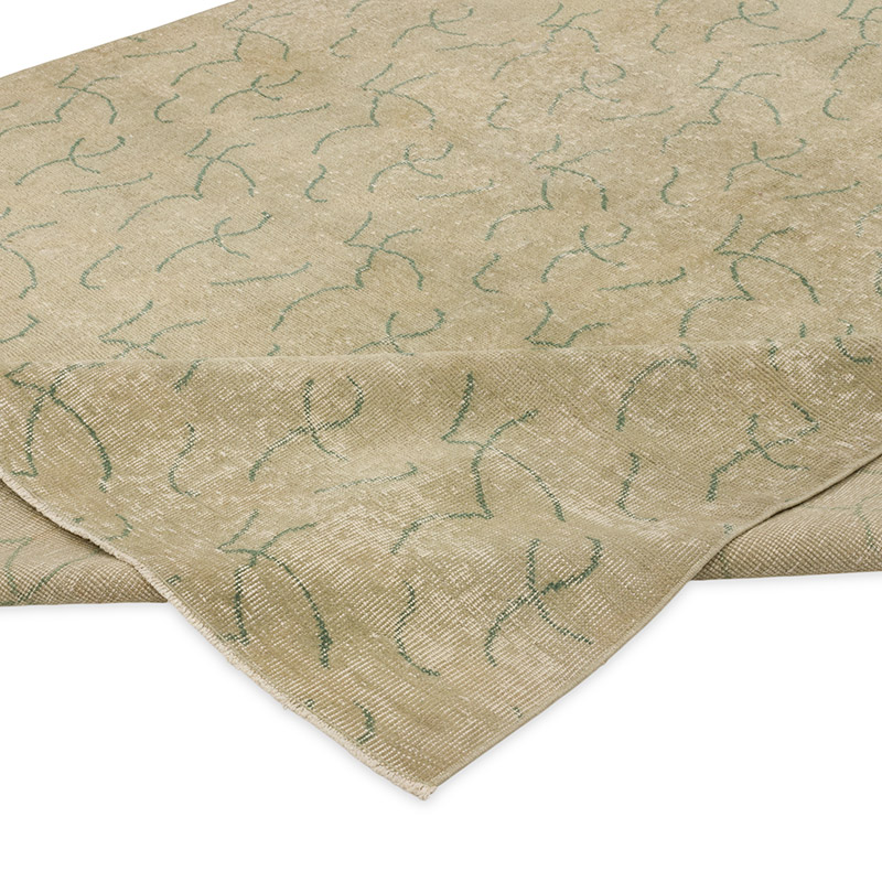 El Dokuma Vintage Halı - 200 cm x 294 cm - K0038345