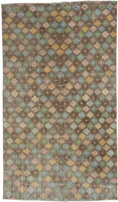 El Dokuma Vintage Halı - 171 cm x 294 cm