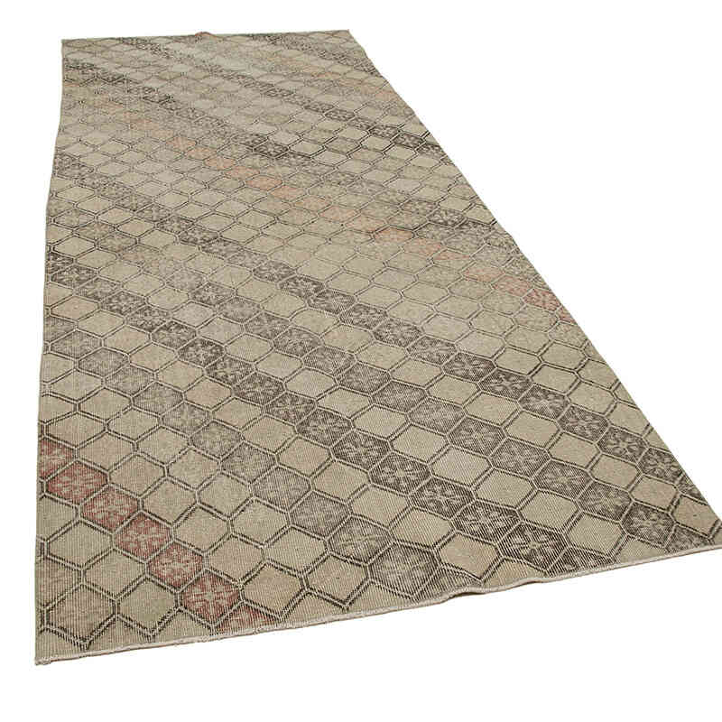 Alfombra Turca Vintage De Pasillo - 138 cm x 341 cm - K0038382
