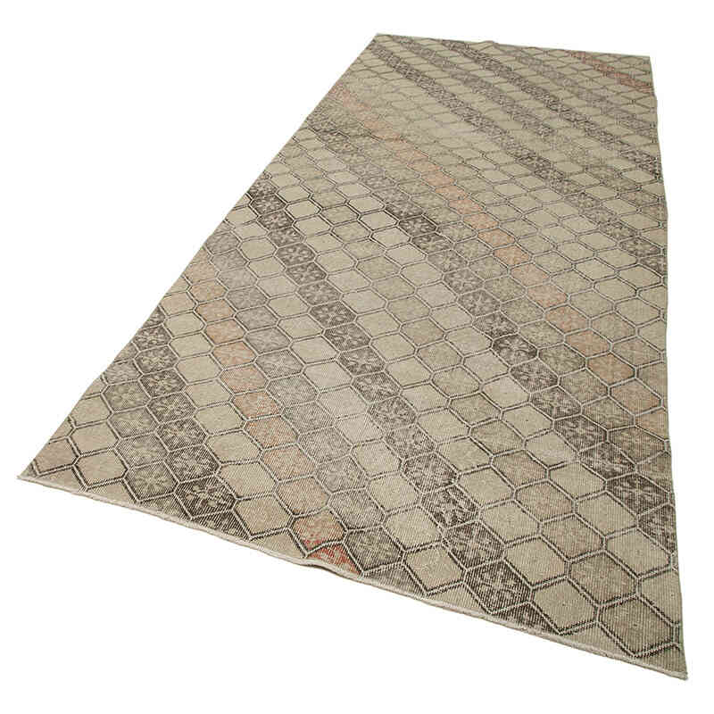 Alfombra Turca Vintage De Pasillo - 138 cm x 341 cm - K0038382