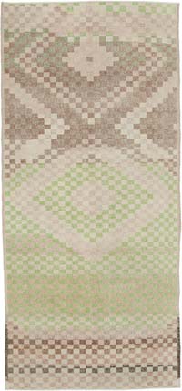 El Dokuma Vintage Halı - 132 cm x 290 cm