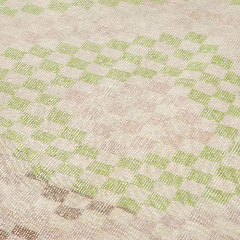 Alfombra Vintage Turca Anudada a Mano - 132 cm x 290 cm - K0038387