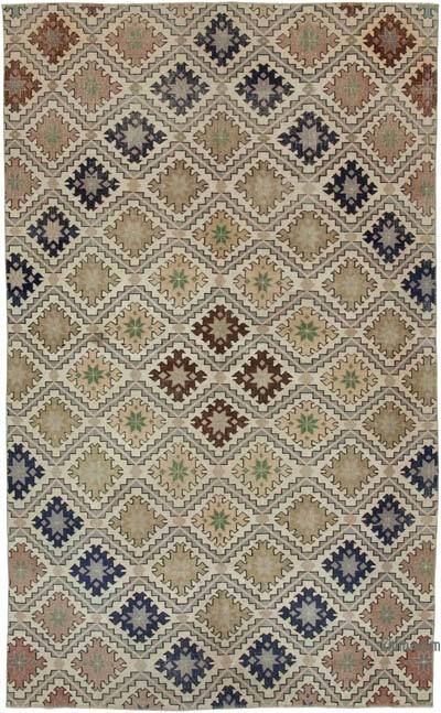 El Dokuma Vintage Halı - 173 cm x 277 cm