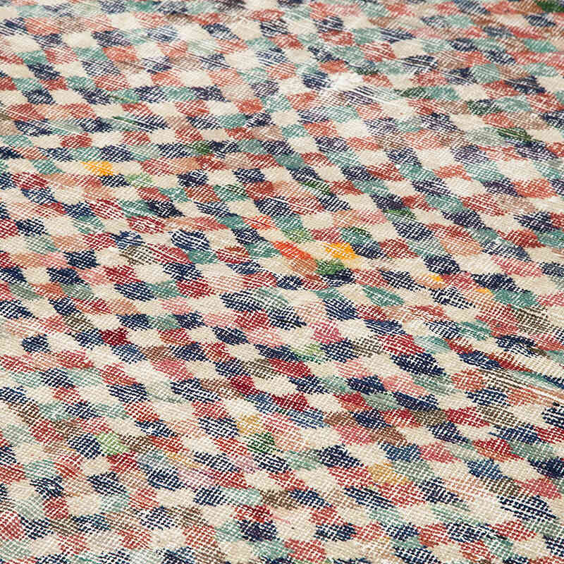 Alfombra Vintage Turca Anudada a Mano - 161 cm x 272 cm - K0038400