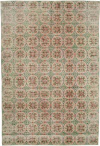 El Dokuma Vintage Halı - 196 cm x 288 cm