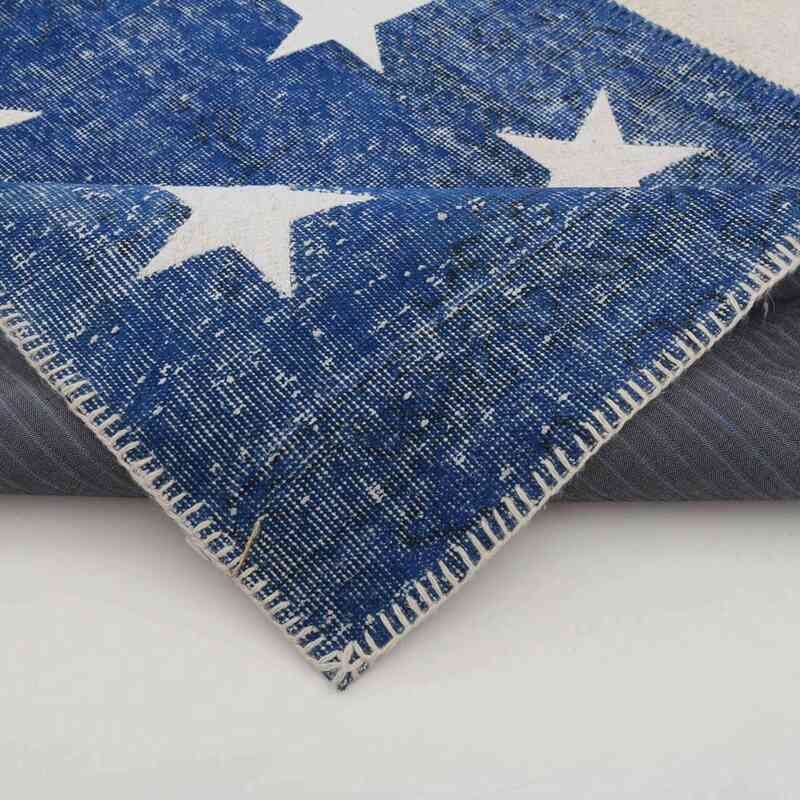 Amerikan Bayraklı Patchwork Halı - 196 cm x 300 cm - K0038508