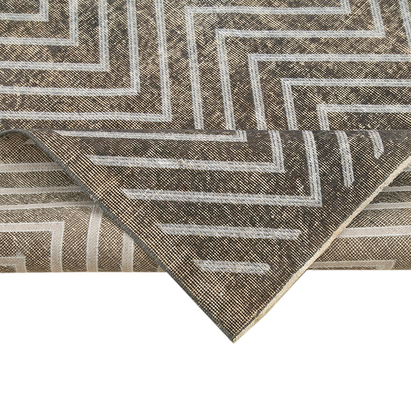 Alfombra Turca bordada sobre teñida vintage - 148 cm x 372 cm - K0038680