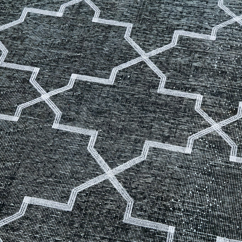 Alfombra Turca bordada sobre teñida vintage - 145 cm x 382 cm - K0038772