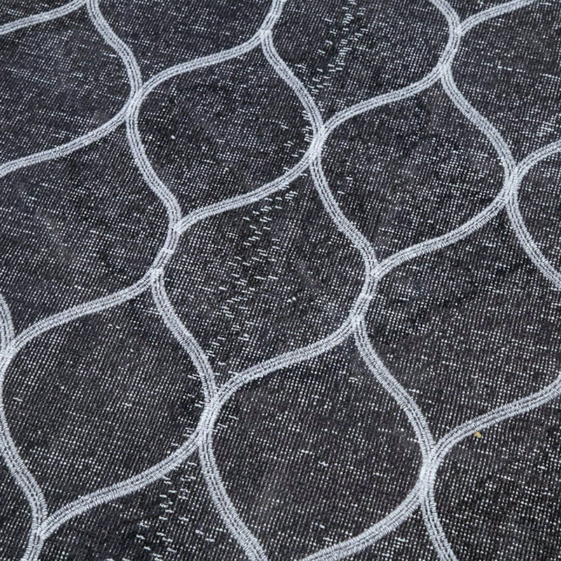 Alfombra Turca bordada sobre teñida vintage - 147 cm x 387 cm - K0038780