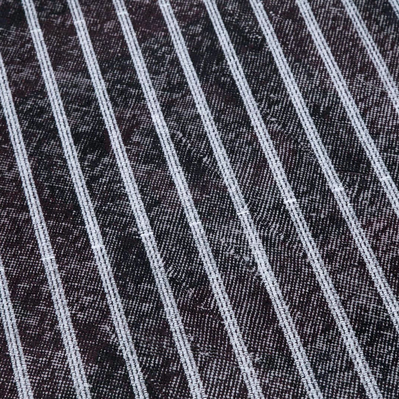 Alfombra Turca bordada sobre teñida vintage - 141 cm x 370 cm - K0038792