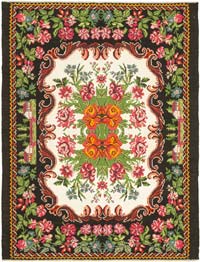 Vintage Moldova Kilimi - 208 cm x 270 cm