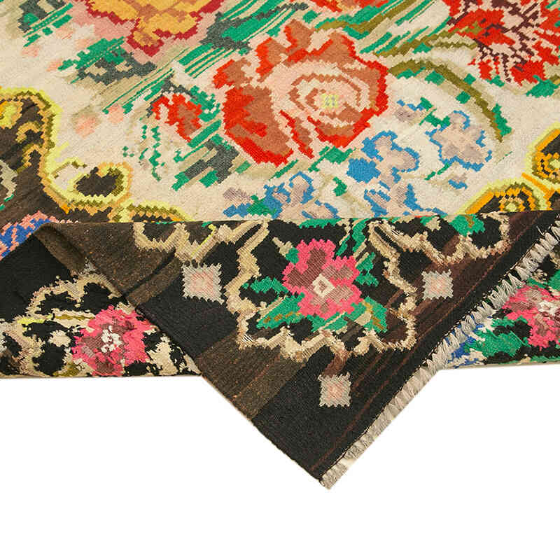 Alfombra Vintage Moldovan Kilim - 181 cm x 211 cm - K0038992