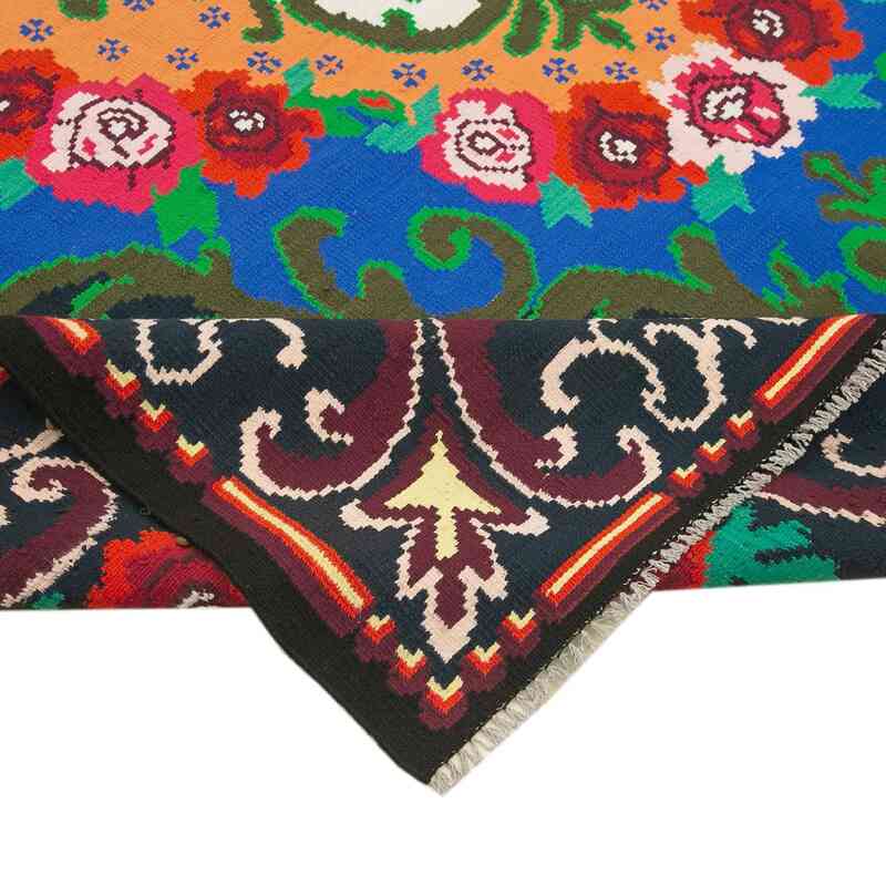 Çok Renkli Vintage Moldova Kilimi - 215 cm x 335 cm - K0038998