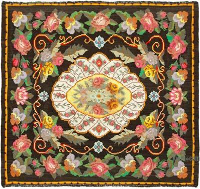 Vintage Moldova Kilimi - 165 cm x 185 cm