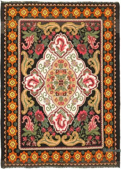 Vintage Moldova Kilimi - 163 cm x 220 cm