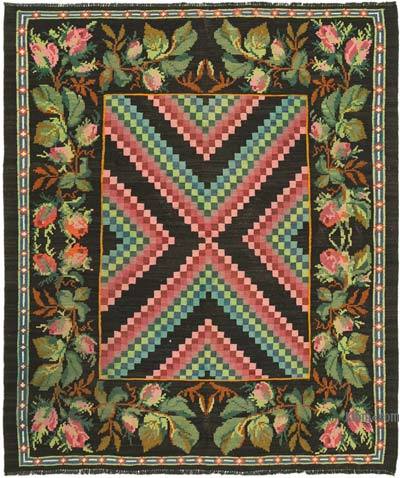 Vintage Moldova Kilimi - 166 cm x 194 cm