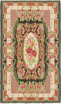 Vintage Moldova Kilimi - 214 cm x 356 cm