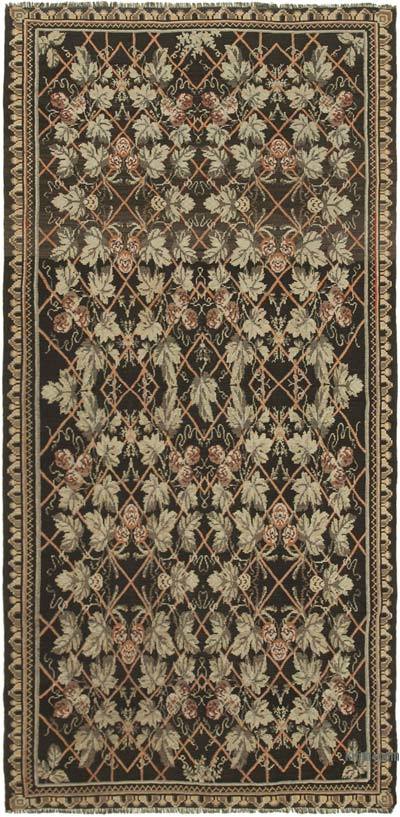 Vintage Moldova Kilimi - 178 cm x 357 cm