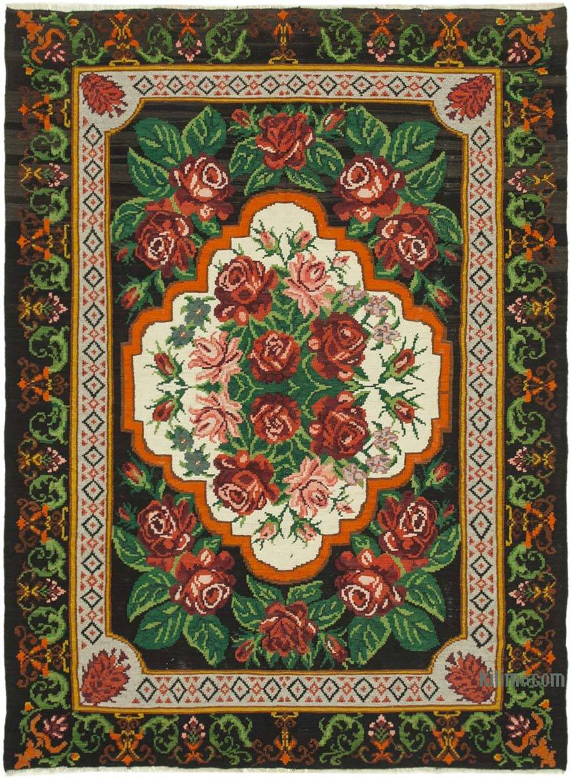 Çok Renkli Vintage Moldova Kilimi - 228 cm x 310 cm - K0039079