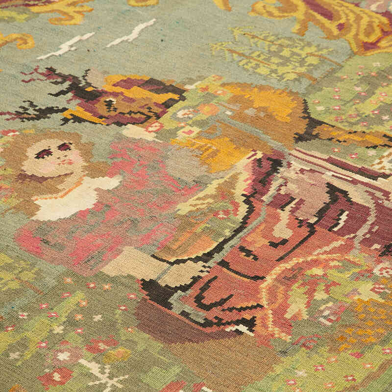 Vintage Moldova Kilimi - 190 cm x 260 cm - K0039096