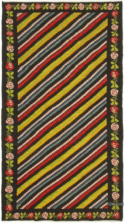 Vintage Moldova Kilimi - 173 cm x 310 cm