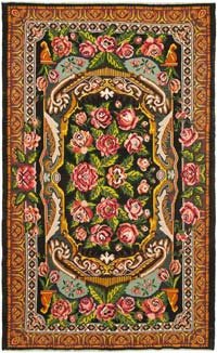 Vintage Moldova Kilimi - 223 cm x 360 cm