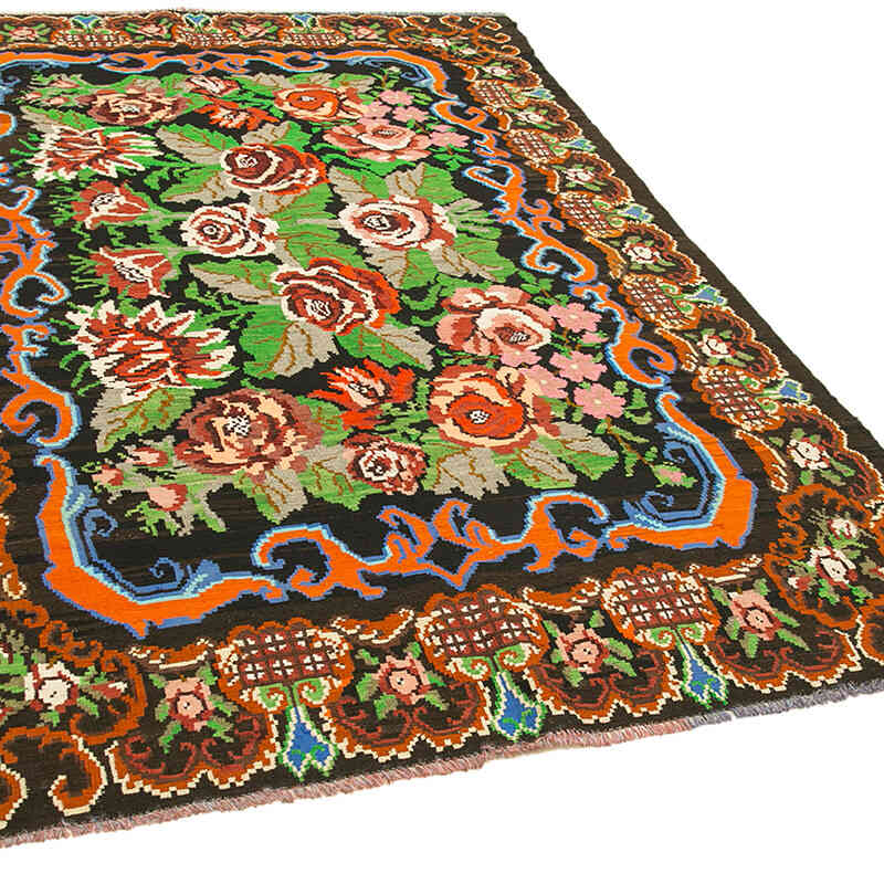 Alfombra Vintage Moldovan Kilim - 197 cm x 274 cm - K0039131