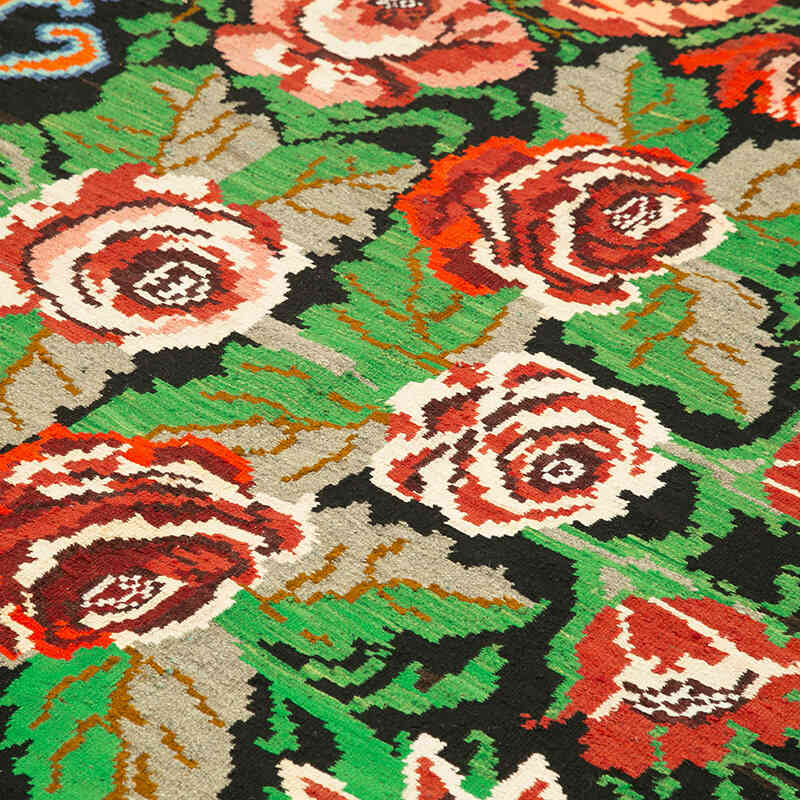 Alfombra Vintage Moldovan Kilim - 197 cm x 274 cm - K0039131